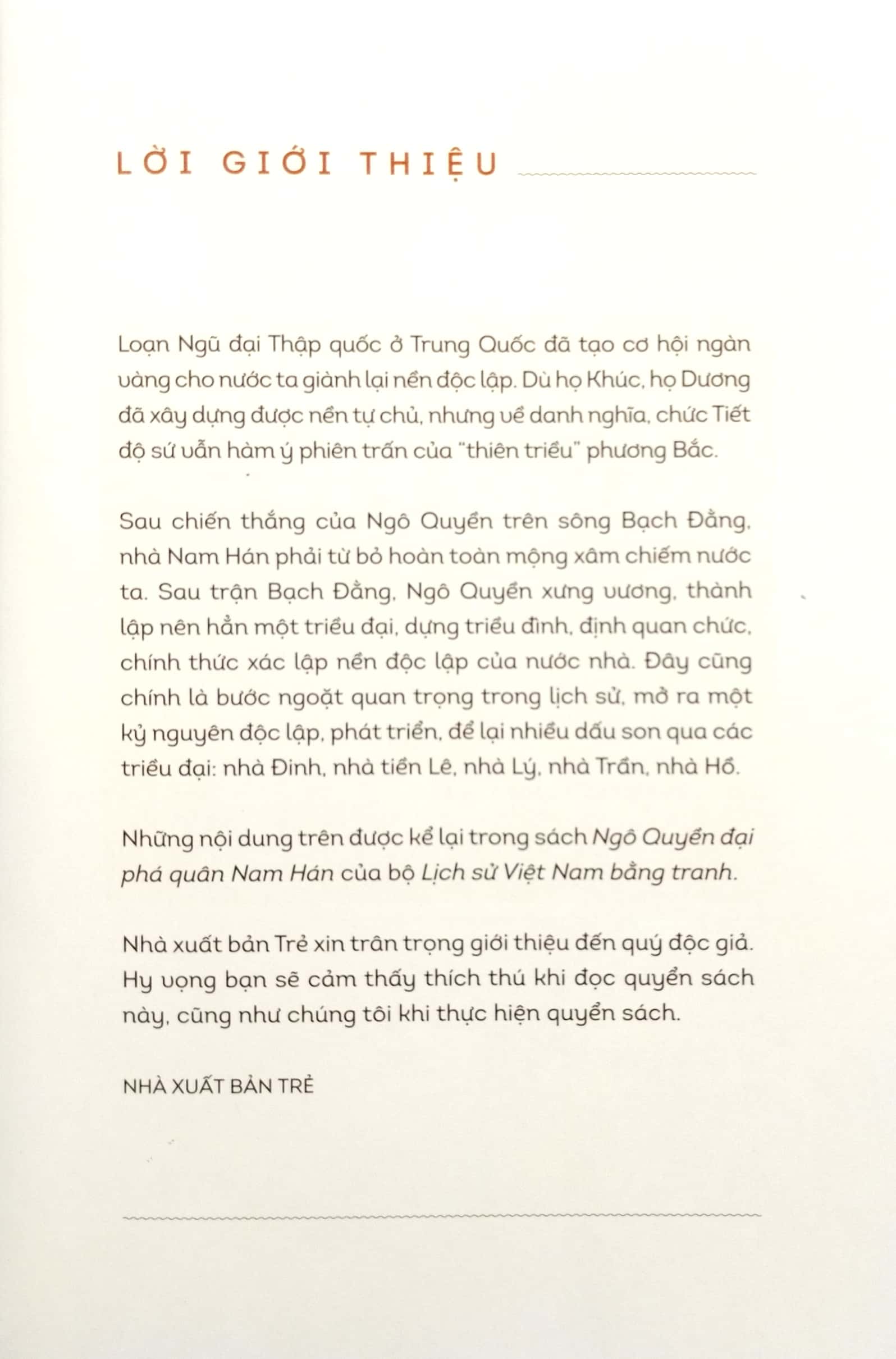 Lịch Sử Việt Nam Bằng Tranh - Ngô Quyền Đại Phá Quân Nam Hán Bản Màu PDF Lịch Sử Việt Nam Bằng Tranh - Ngô Quyền Đại Phá Quân Nam Hán Bản Màu PDF