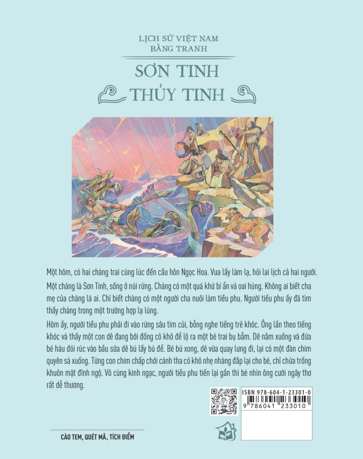 Tải sách Lịch Sử Việt Nam Bằng Tranh - Sơn Tinh - Thủy Tinh (Bản Màu) PDF đọc ebook online, epub online, nghe sách nói audio miễn phí.