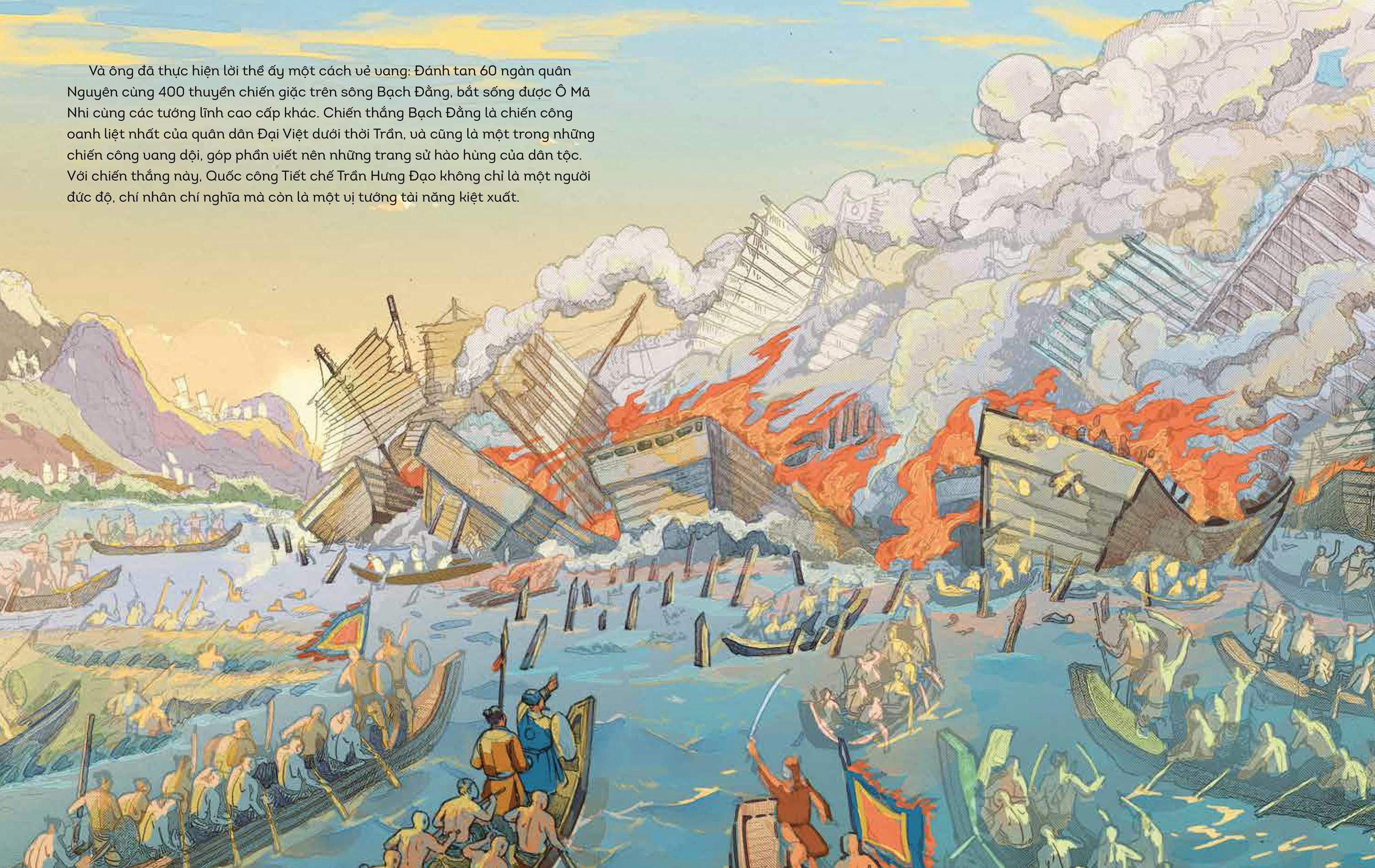 Tải sách Lịch Sử Việt Nam Bằng Tranh: Trần Hưng Đạo (Bản Màu) PDF đọc ebook online, epub online, nghe sách nói audio miễn phí.