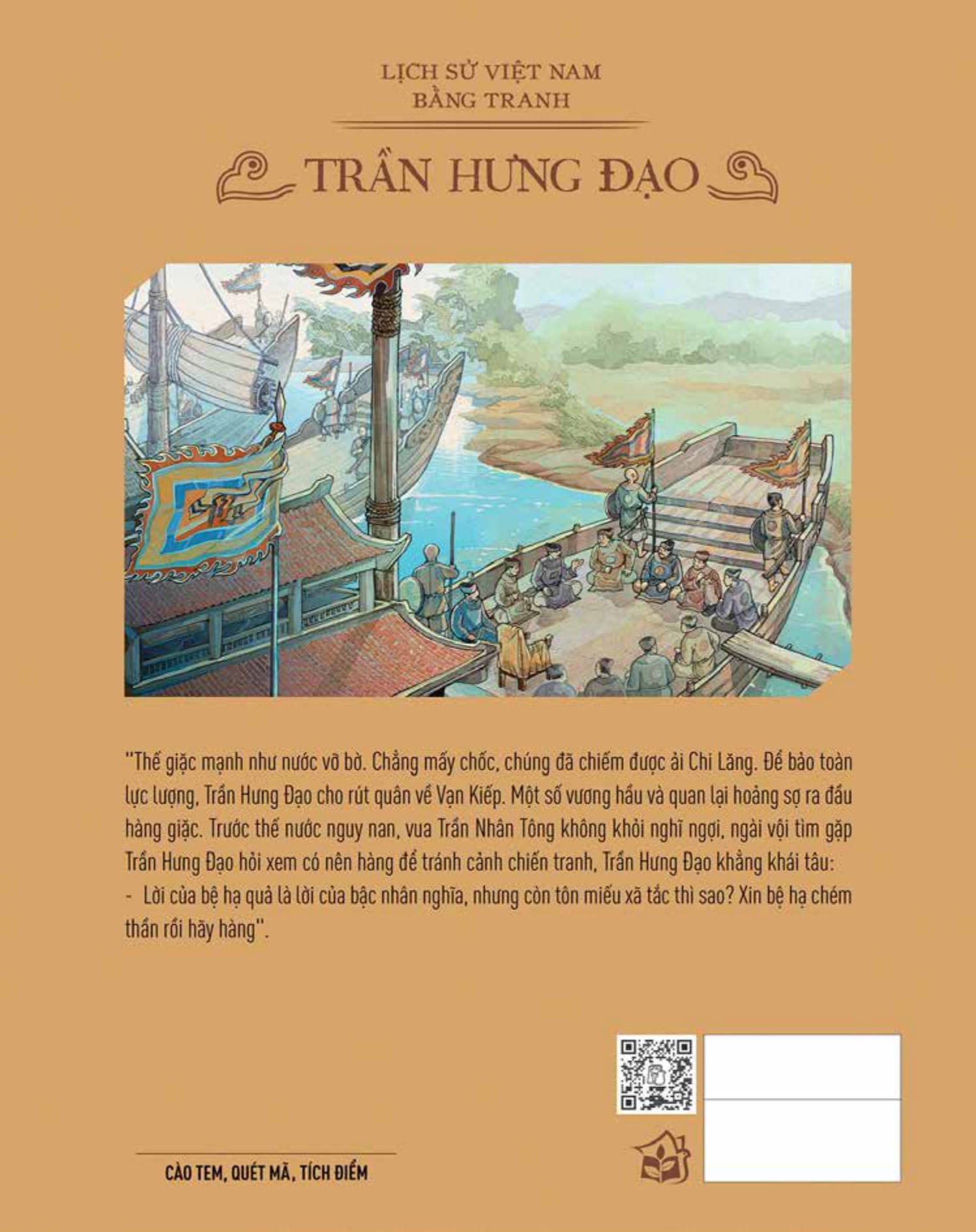 Tải sách Lịch Sử Việt Nam Bằng Tranh: Trần Hưng Đạo (Bản Màu) PDF đọc ebook online, epub online, nghe sách nói audio miễn phí.
