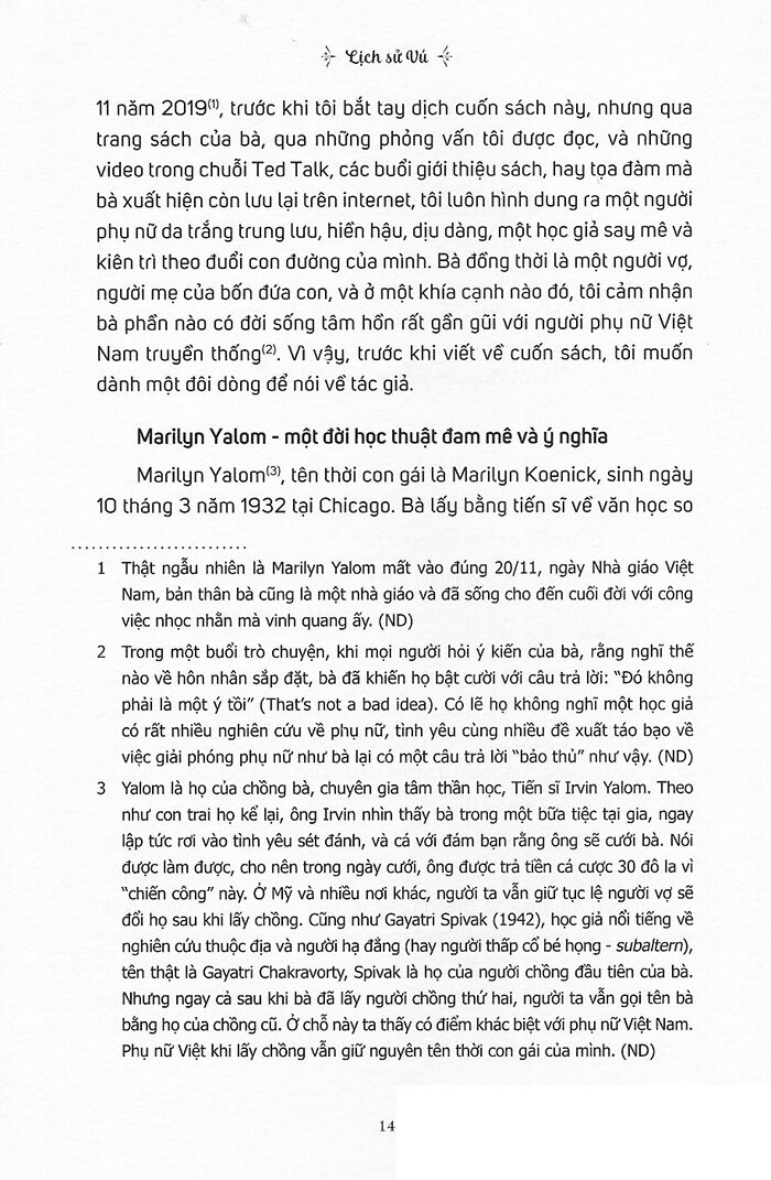 Lịch Sử Vú PDF