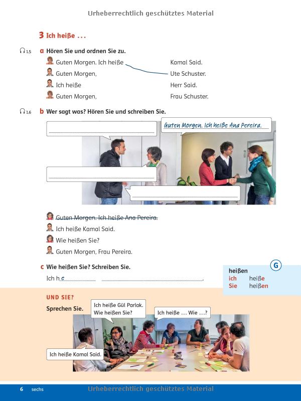 Linie 1 Deutsch In Alltag Und Beruf Linie 1 Einstiegskurs. Kurs- und Übungsbuch: Deutsch in Alltag und