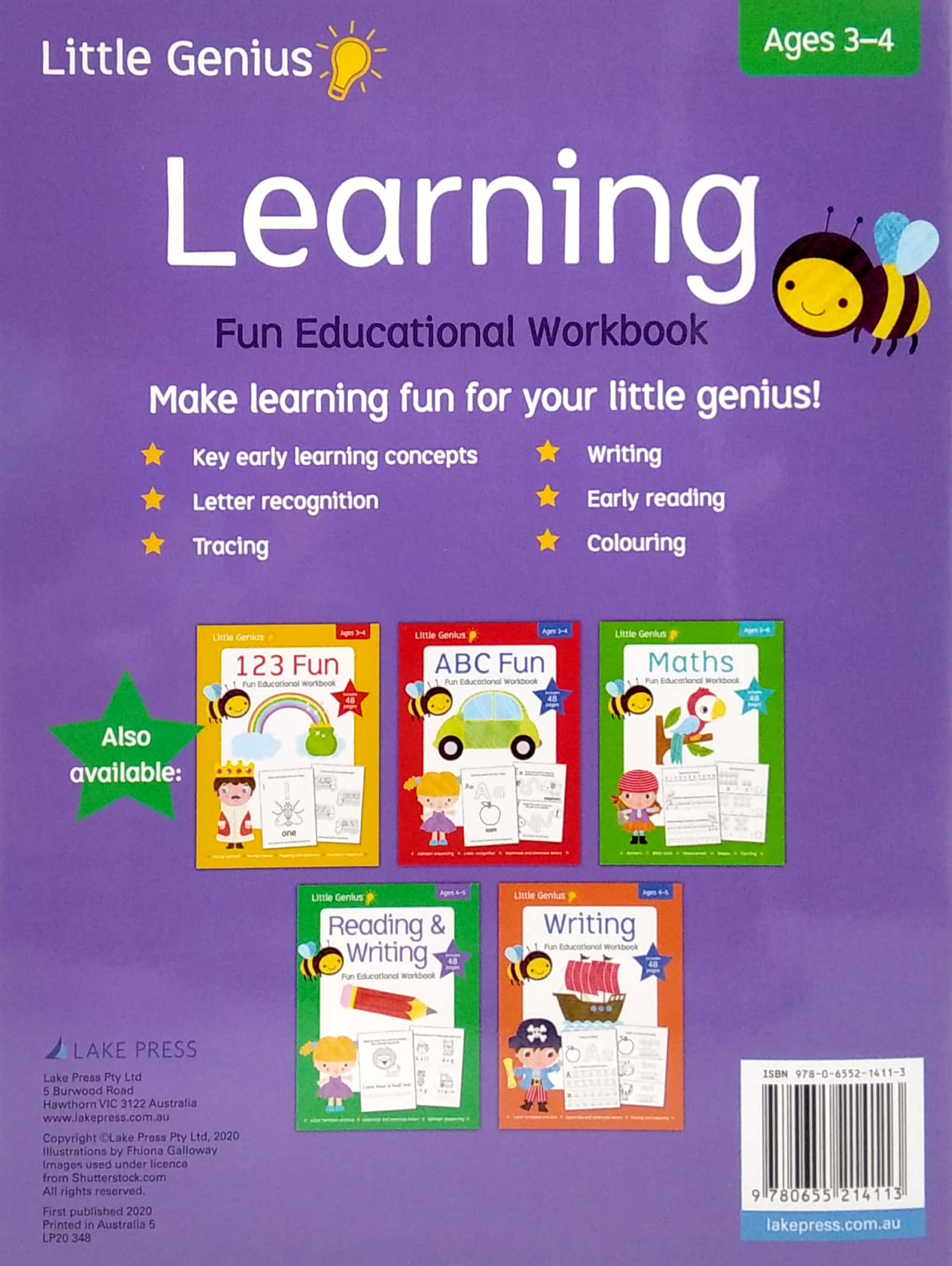 Little Genius Learning Fun Educational Workbook