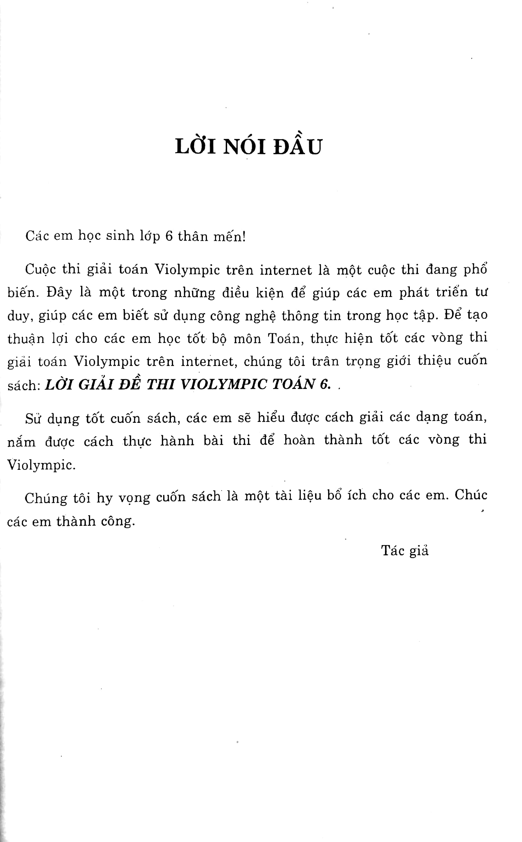 Tải sách Lời Giải Đề Thi Violympic Toán - Lớp 6 PDF đọc ebook online, epub online, nghe sách nói audio miễn phí.