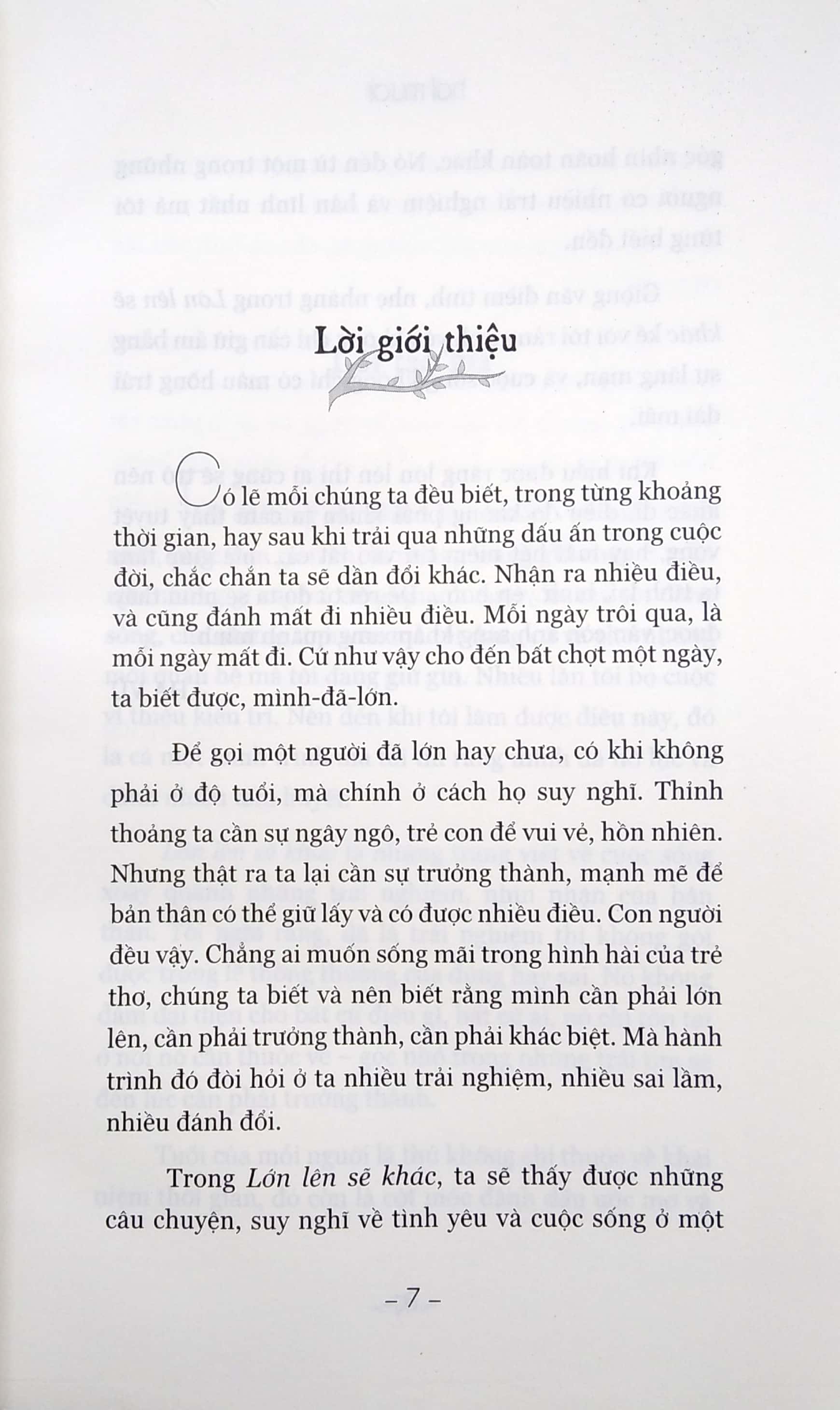 Lớn Lên Sẽ Khác PDF đọc ebook online, epub online, nghe sách nói audio miễn phí.