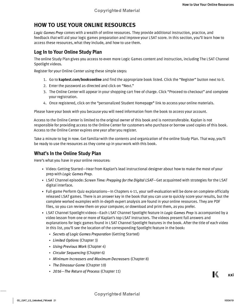 LSAT Logic Games Prep 2020-2021 : Real PrepTest Questions + Proven  Strategies + Online