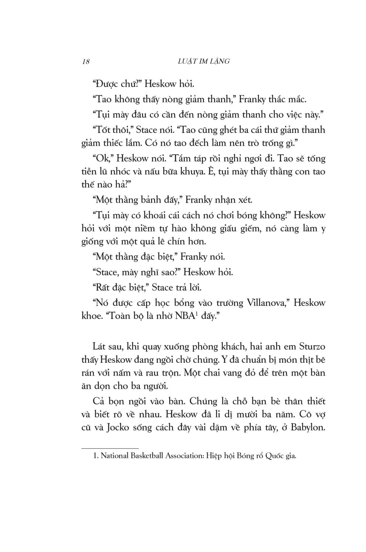 Luật Im Lặng - Ấn Bản Giới Hạn - Bìa Da PDF đọc ebook online, epub online, nghe sách nói audio miễn phí.