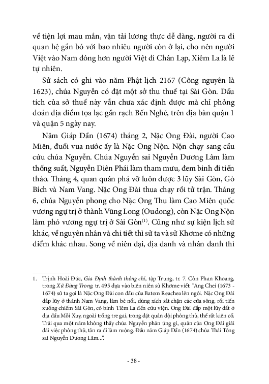 Lược Sử Sài Gòn Từ Thế Kỷ XVII Đến Khi Pháp Xâm Chiếm 1859 PDF