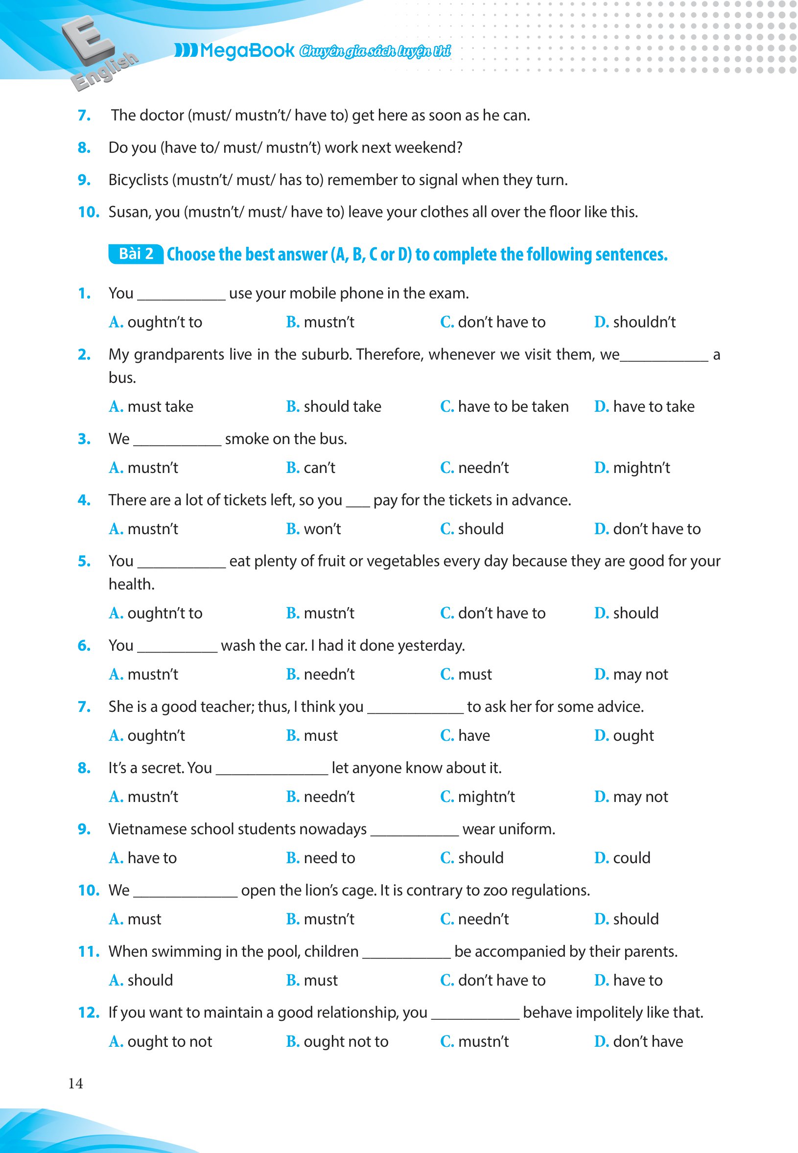 Tải sách Luyện Chuyên Sâu Ngữ Pháp Và Bài Tập Tiếng Anh 11 PDF đọc ebook online, epub online, nghe sách nói audio miễn phí.
