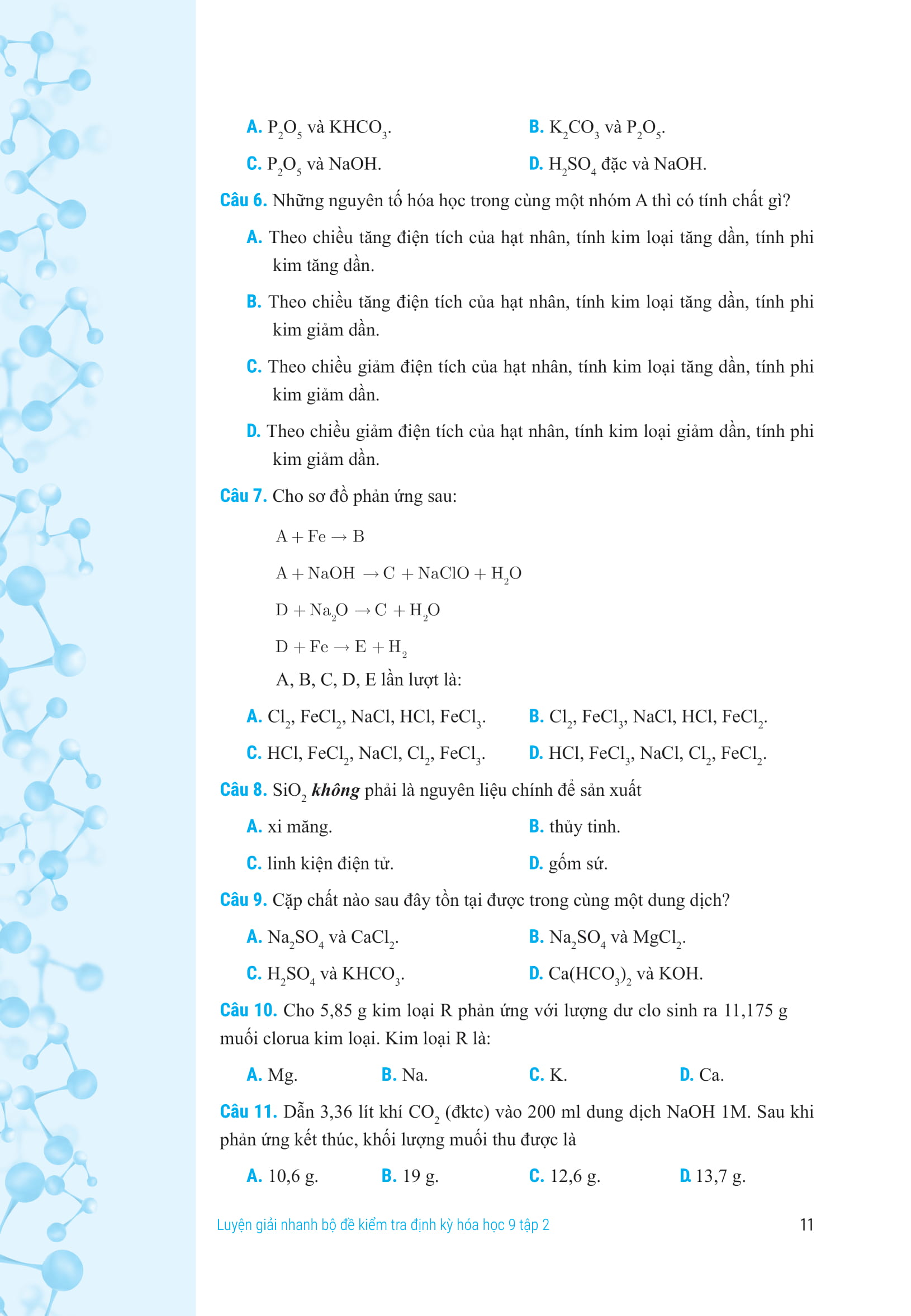 Tải sách Luyện Giải Nhanh Bộ Đề Kiểm Tra Định Kỳ Hóa Học 9 - Tập 2 PDF đọc ebook online, epub online, nghe sách nói audio miễn phí.