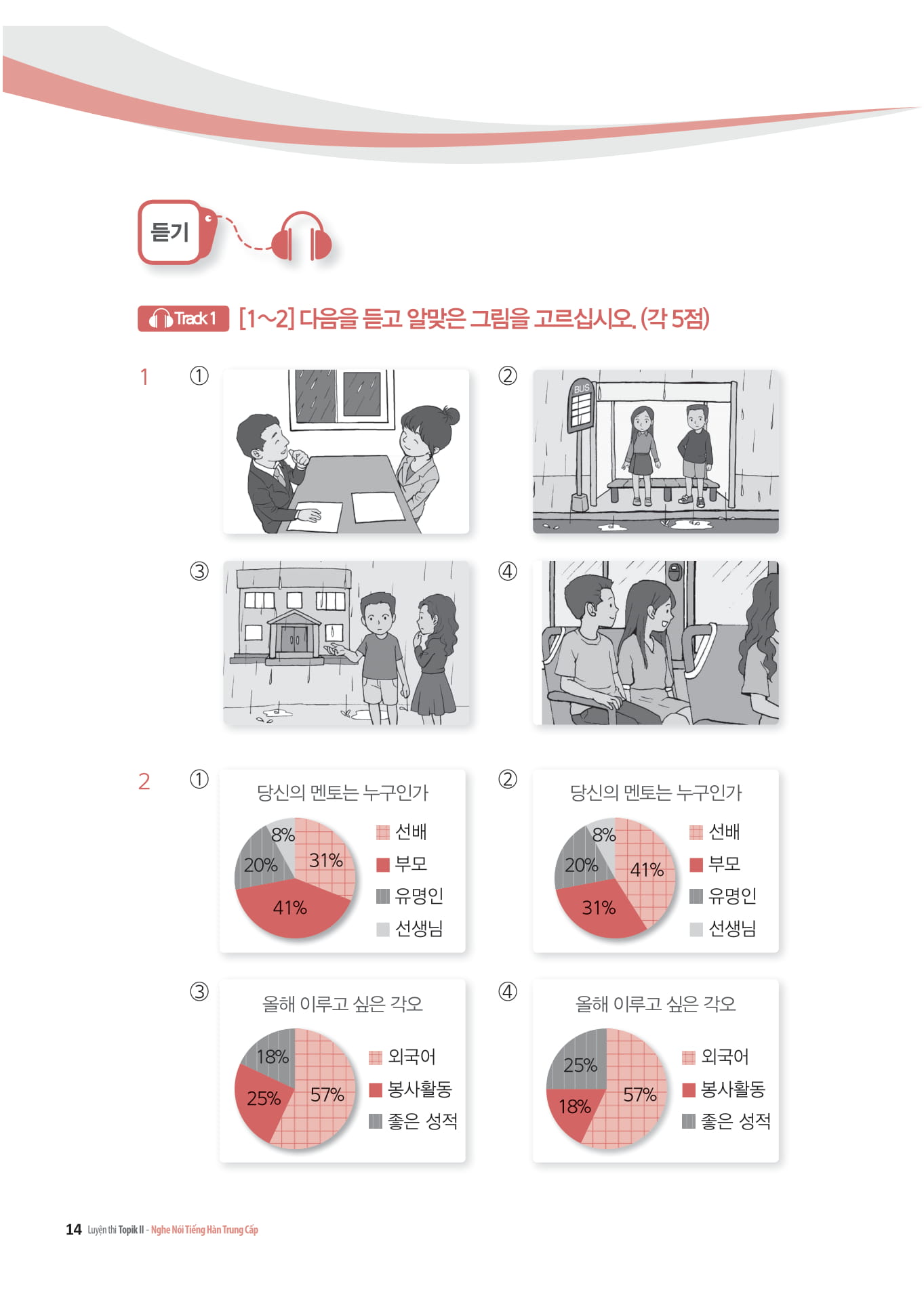 Luyện Nghe - Nói Tiếng Hàn Trình Độ Trung Cấp PDF đọc ebook online, epub online, nghe sách nói audio miễn phí.