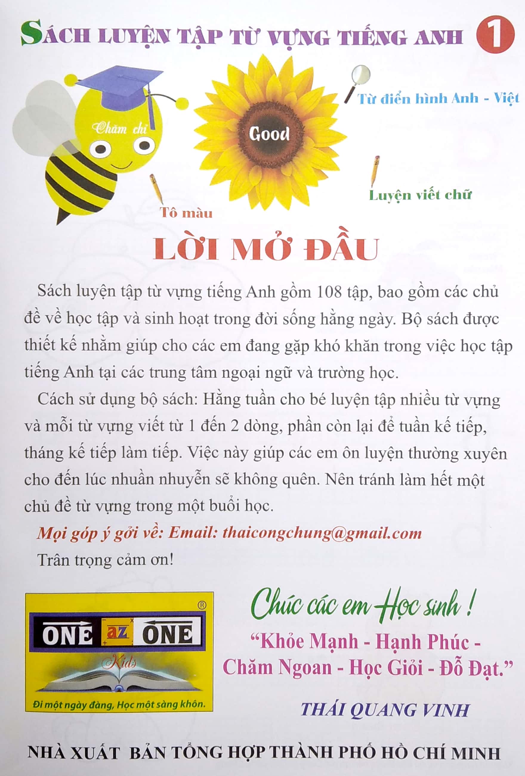 Luyện Tập Từ Vựng Tiếng Anh - Tập 1 PDF Luyện Tập Từ Vựng Tiếng Anh - Tập 1 PDF