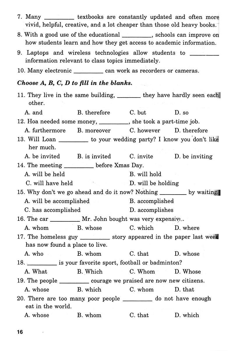 Luyện Thi Trung Học Phổ Thông Quốc Gia 2019 - Môn Tiếng Anh (Biên Soạn Theo Chương Trình Trắc Nghiệm) PDF đọc ebook online, epub online, nghe sách nói audio miễn phí. Tải sách Luyện Thi Trung Học Phổ Thông Quốc Gia 2019 - Môn Tiếng Anh (Biên Soạn Theo Chương Trình Trắc Nghiệm) PDF đọc ebook online, epub online, nghe sách nói audio miễn phí.
