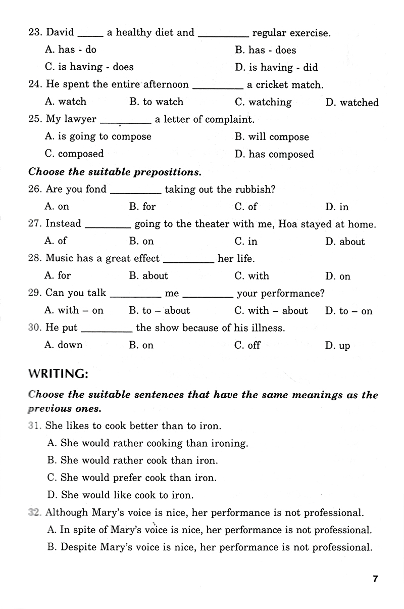 Luyện Thi Trung Học Phổ Thông Quốc Gia 2019 - Môn Tiếng Anh (Biên Soạn Theo Chương Trình Trắc Nghiệm) PDF đọc ebook online, epub online, nghe sách nói audio miễn phí. Tải sách Luyện Thi Trung Học Phổ Thông Quốc Gia 2019 - Môn Tiếng Anh (Biên Soạn Theo Chương Trình Trắc Nghiệm) PDF đọc ebook online, epub online, nghe sách nói audio miễn phí.