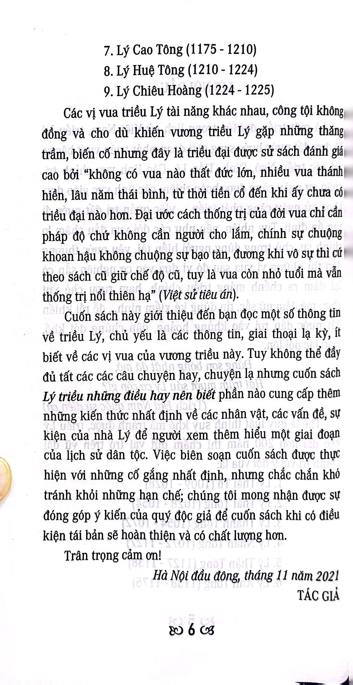 Lý Triều Những Điều Hay Nên Biết PDF đọc ebook online, epub online, nghe sách nói audio miễn phí.