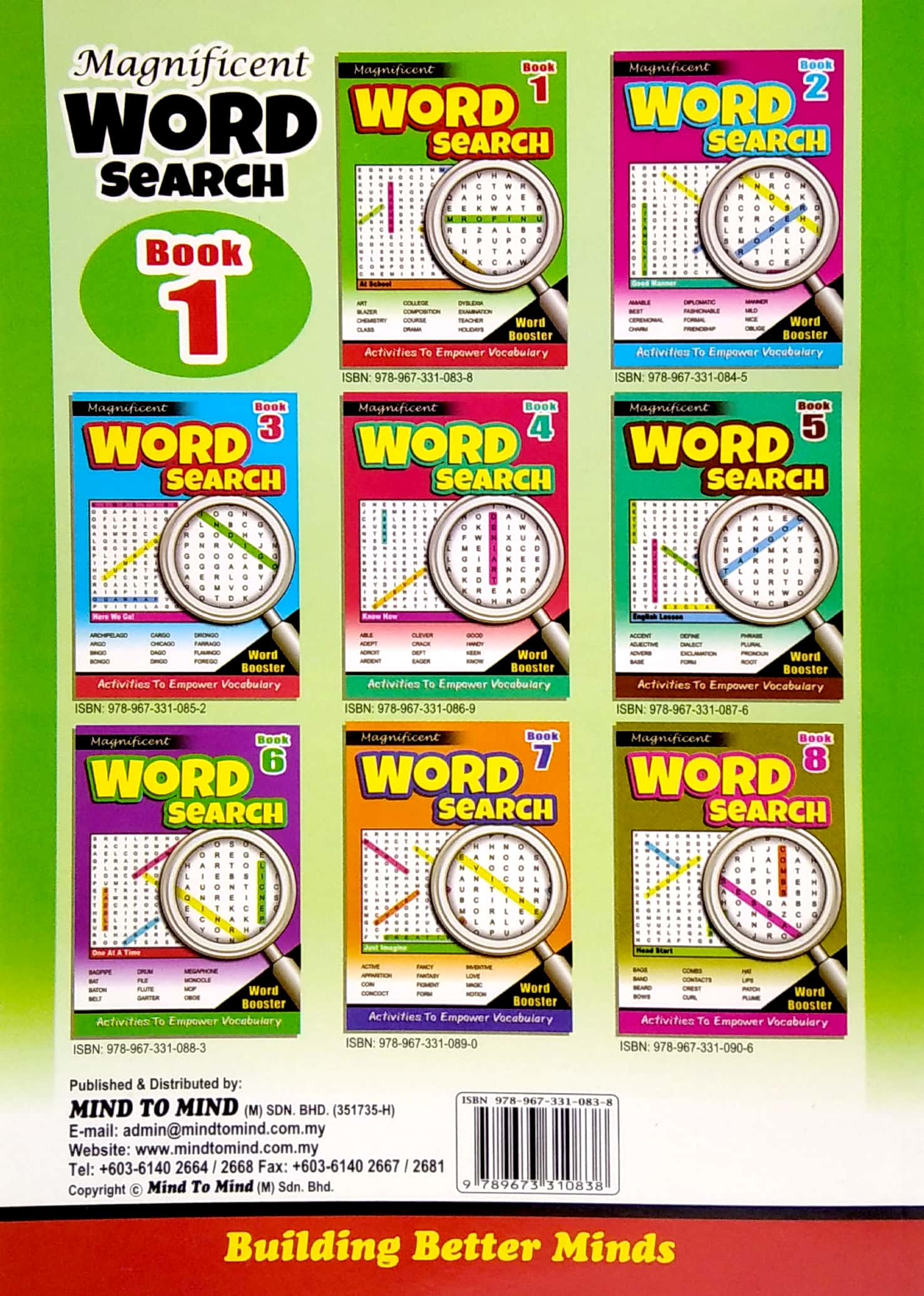 Magnificant Word Search Book 1