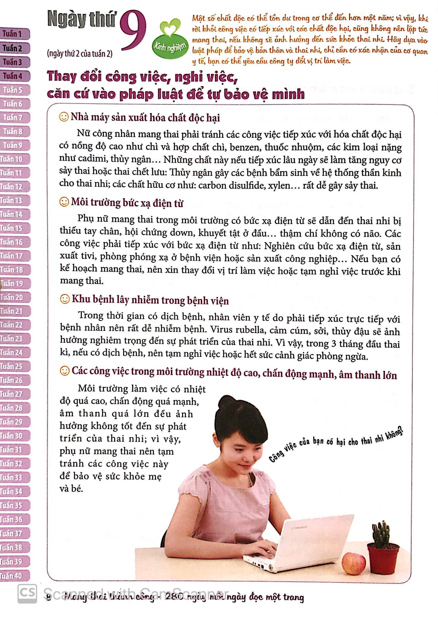 Mang Thai Thành Công 280 Ngày - Mỗi Ngày Đọc Một Trang PDF