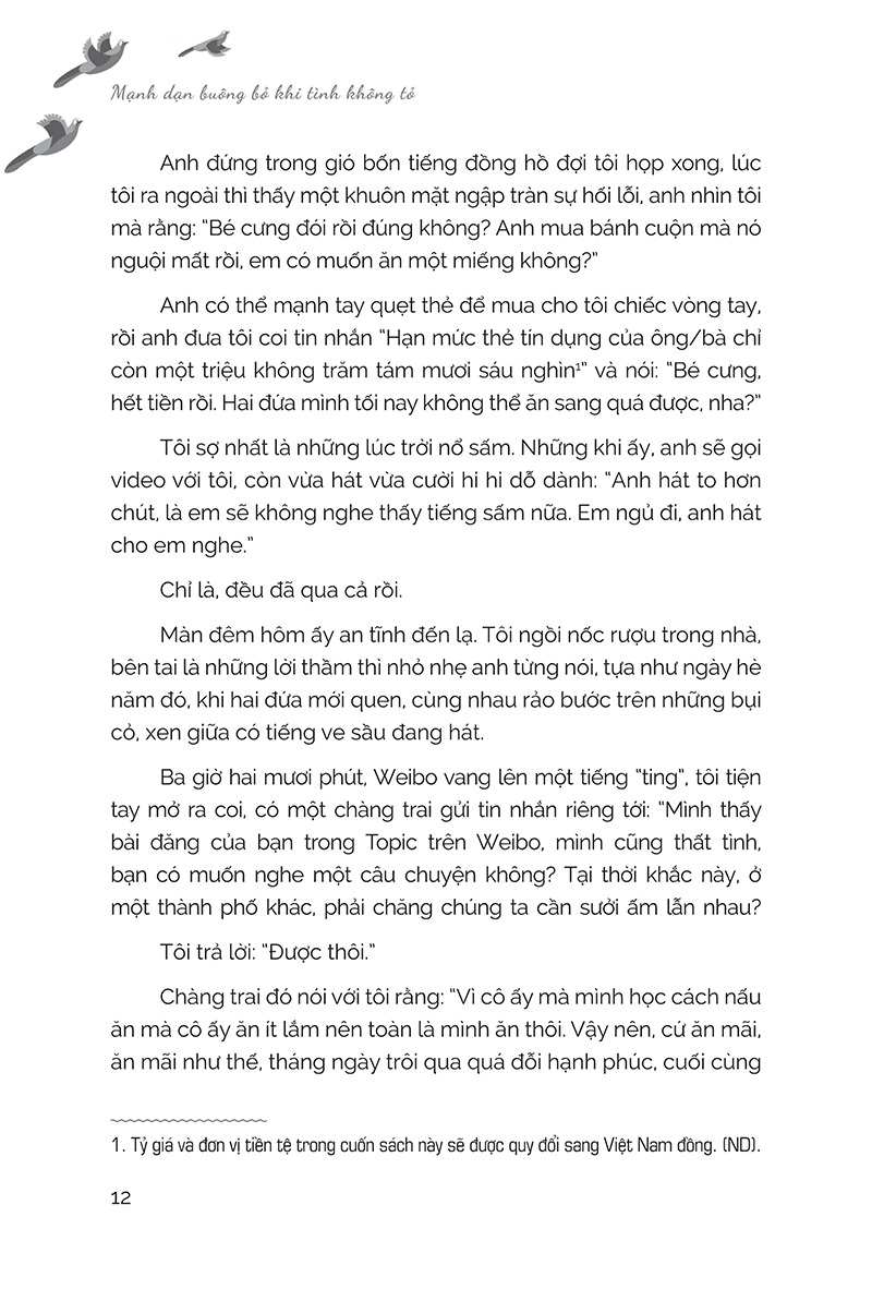 Mạnh Dạn Buông Bỏ Khi Tình Không Tỏ PDF Mạnh Dạn Buông Bỏ Khi Tình Không Tỏ PDF