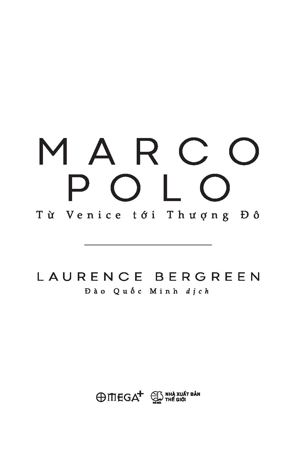 Marco Polo - Từ Venice Tới Thượng Đô PDF Marco Polo - Từ Venice Tới Thượng Đô PDF