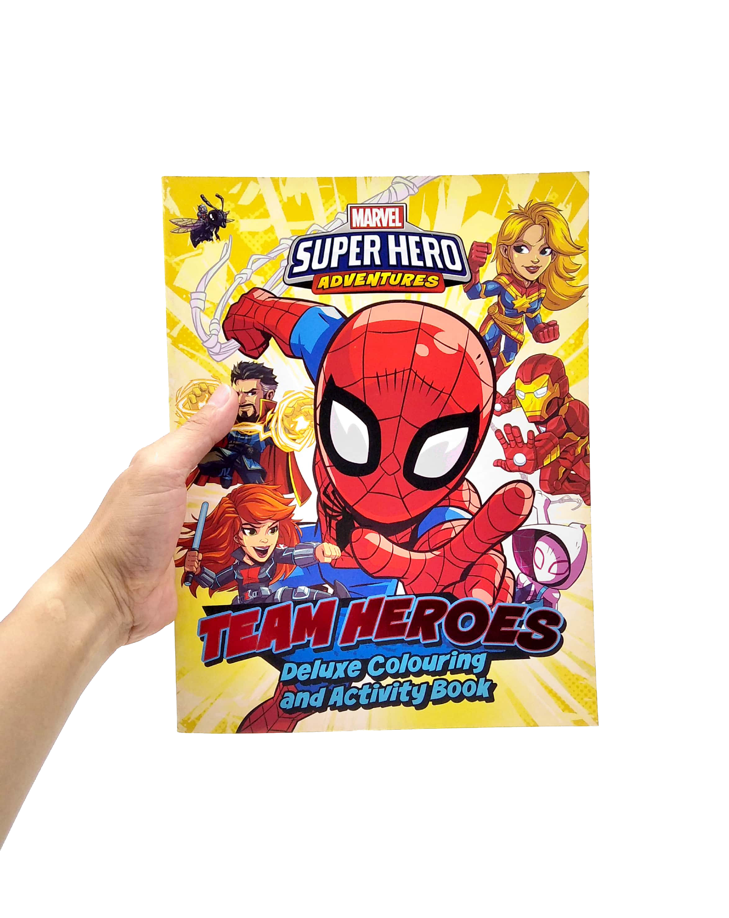 Marvel Superhero Adventures - Team Heroes Deluxe Colouring Book