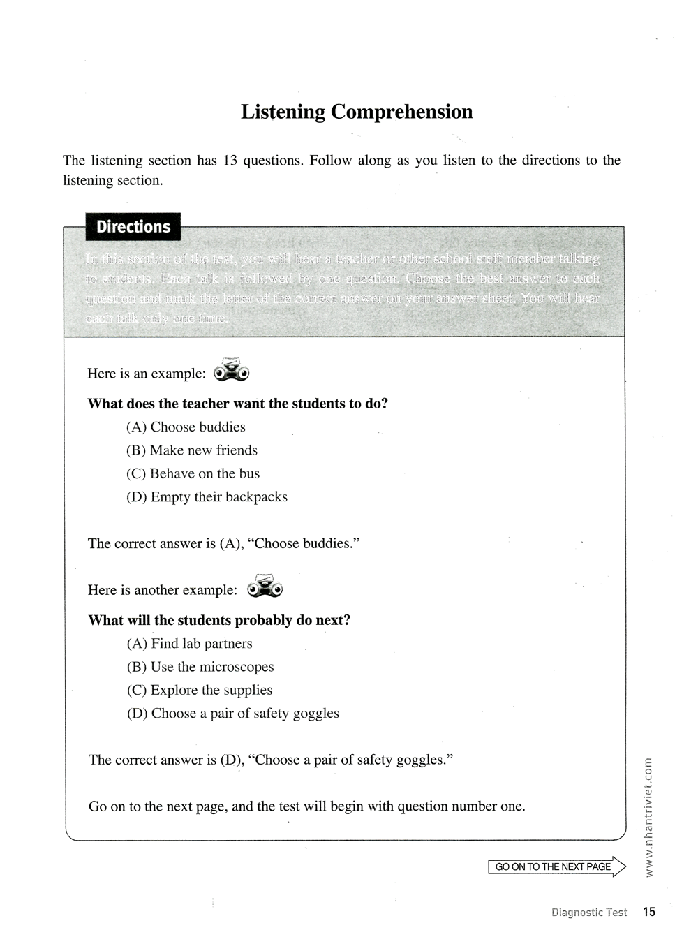 Master Toefl Junior Intermediate: Listening Comprehension PDF Master Toefl Junior Intermediate: Listening Comprehension PDF