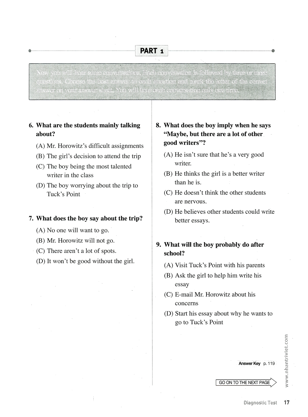 Master Toefl Junior Intermediate: Listening Comprehension PDF Master Toefl Junior Intermediate: Listening Comprehension PDF