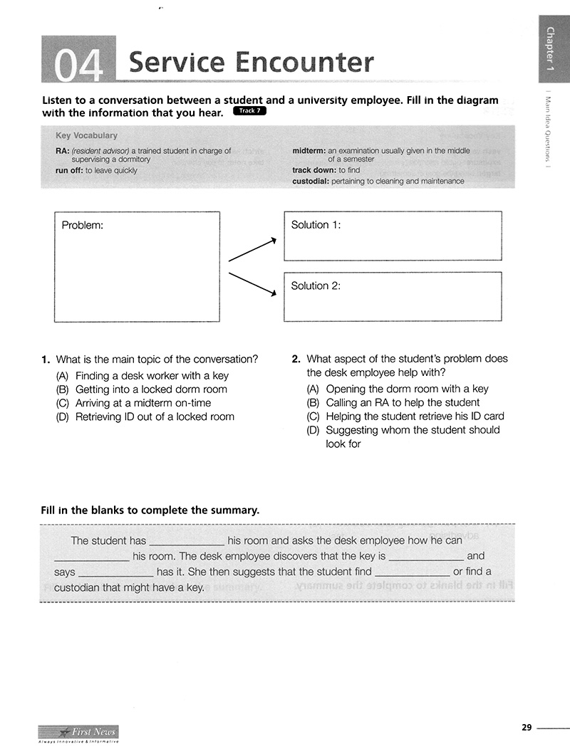 Mastering Skills For The Toefl IBT - Listening - Kèm CD PDF - Tờ Khai Y Tế