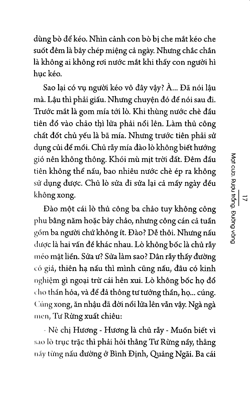 Mạt Cưa Rượu Trắng Đường Vàng PDF Mạt Cưa Rượu Trắng Đường Vàng PDF