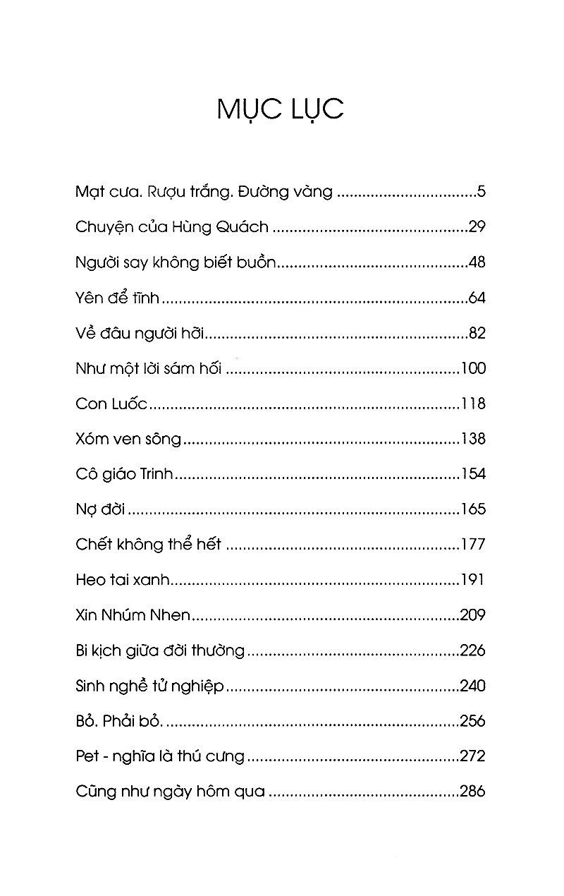 Mạt Cưa Rượu Trắng Đường Vàng PDF Mạt Cưa Rượu Trắng Đường Vàng PDF
