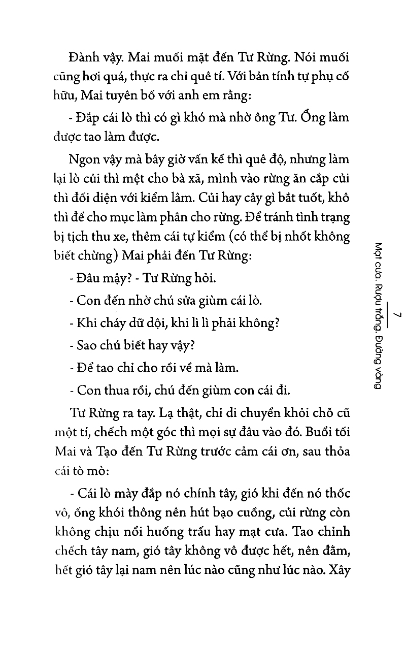 Mạt Cưa Rượu Trắng Đường Vàng PDF Mạt Cưa Rượu Trắng Đường Vàng PDF