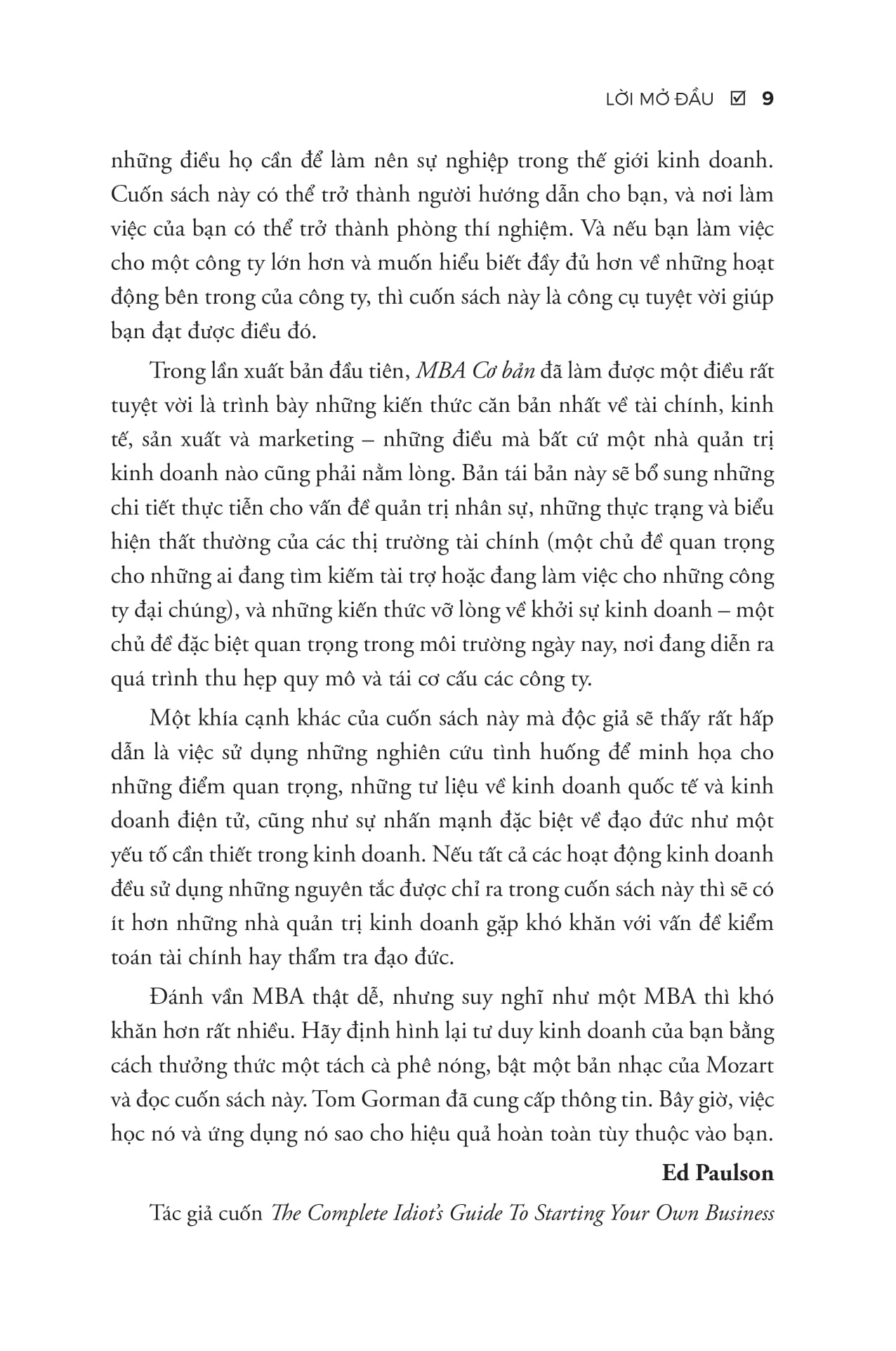 MBA Cơ Bản - Khóa Học Quản Trị Kinh Doanh Cấp Tốc Cho Người Bận Rộn PDF đọc ebook online, epub online, nghe sách nói audio miễn phí. Tải sách MBA Cơ Bản - Khóa Học Quản Trị Kinh Doanh Cấp Tốc Cho Người Bận Rộn PDF đọc ebook online, epub online, nghe sách nói audio miễn phí.
