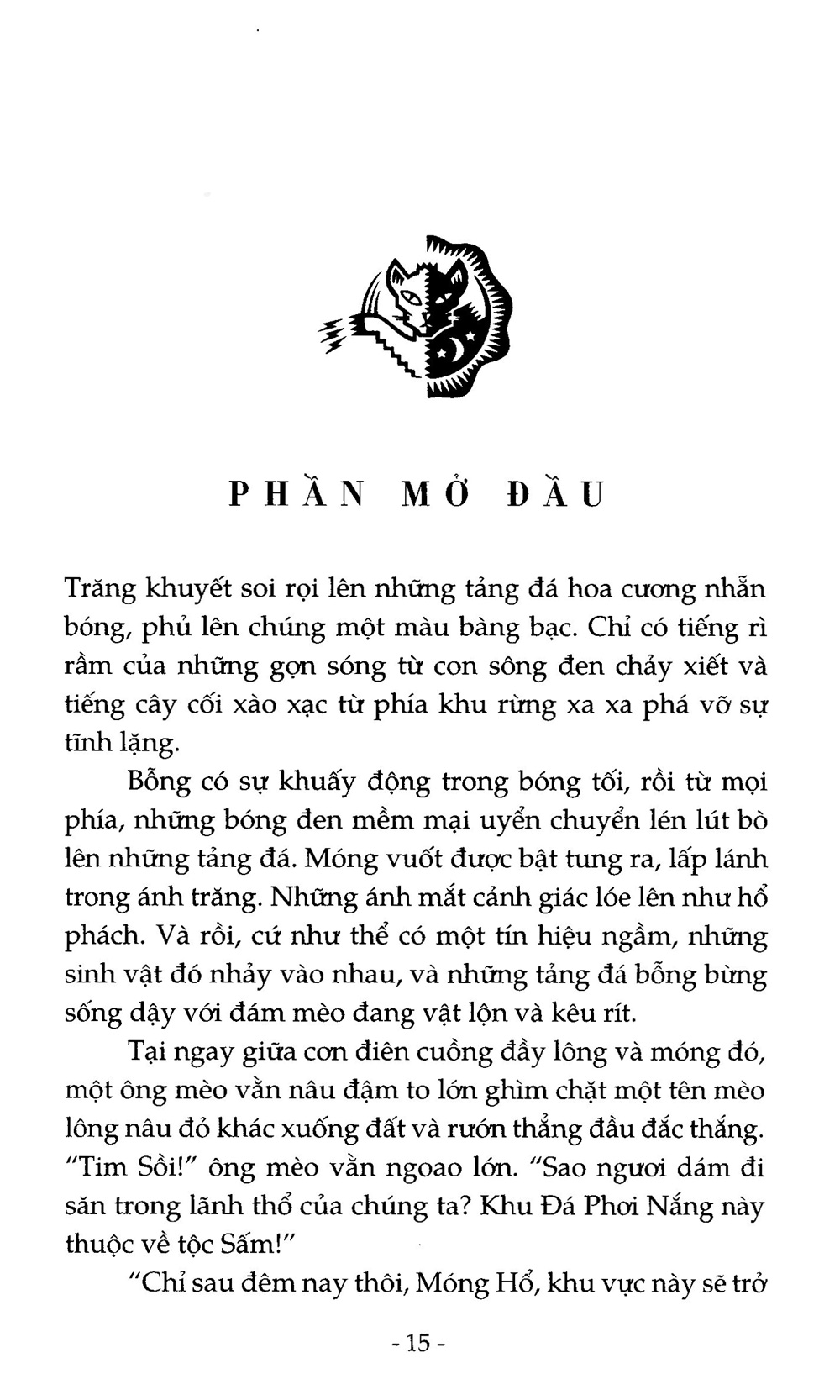 Mèo Chiến Binh - Vào Trong Hoang Dã PDF đọc ebook online, epub online, nghe sách nói audio miễn phí.