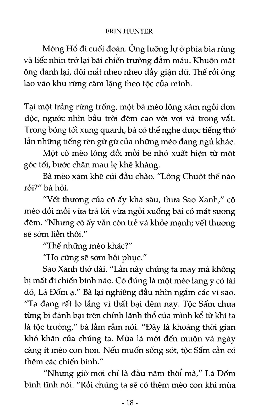 Mèo Chiến Binh - Vào Trong Hoang Dã PDF đọc ebook online, epub online, nghe sách nói audio miễn phí.