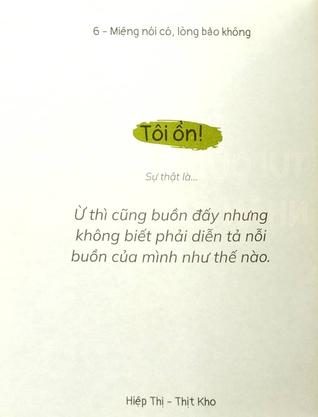 Miệng Nói Có Lòng Bảo Không PDF Miệng Nói Có Lòng Bảo Không PDF
