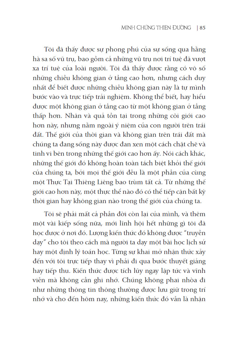 Minh Chứng Thiên Đường PDF đọc ebook online, epub online, nghe sách nói audio miễn phí.