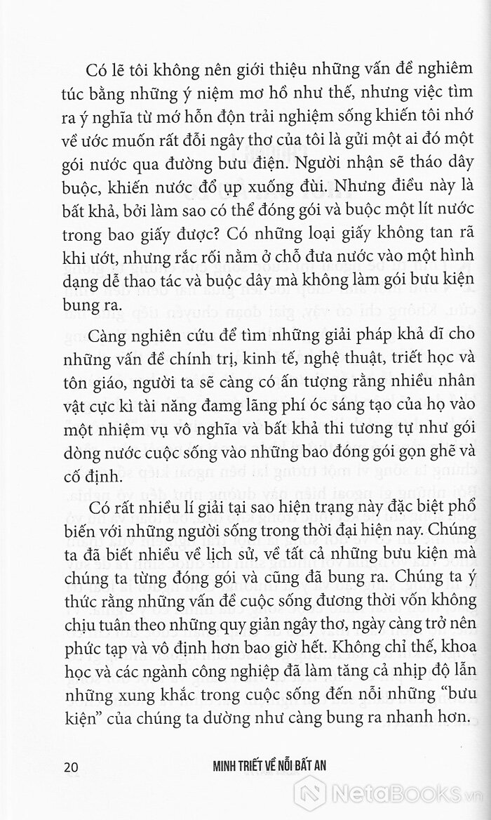 Minh Triết Về Nỗi Bất An - Một Thông Điệp Cho Thời Đại Đầy Lo Âu PDF đọc ebook online, epub online, nghe sách nói audio miễn phí. Tải sách Minh Triết Về Nỗi Bất An - Một Thông Điệp Cho Thời Đại Đầy Lo Âu PDF đọc ebook online, epub online, nghe sách nói audio miễn phí.