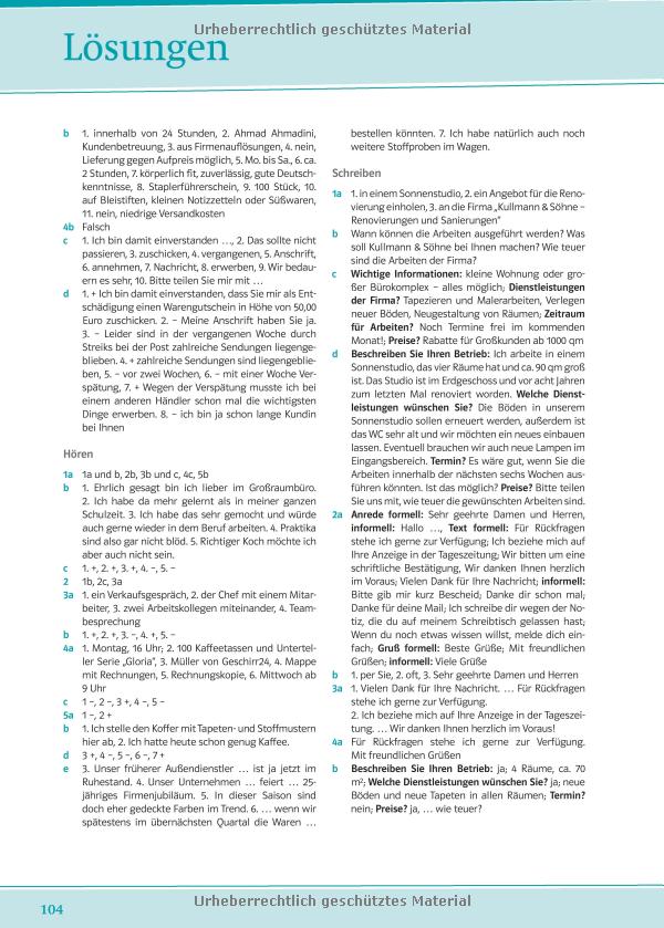 Mit erfolg zu telc deutsch b1 beruf bungsbuch audio cd