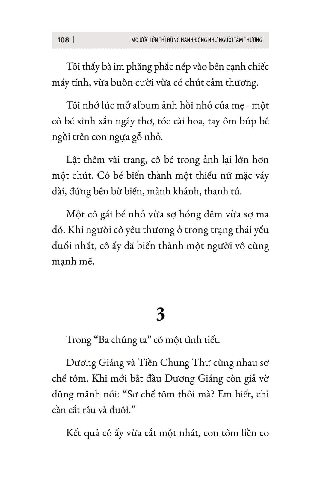 Mơ Ước Lớn Thì Đừng Hành Động Như Người Tầm Thường PDF Mơ Ước Lớn Thì Đừng Hành Động Như Người Tầm Thường PDF