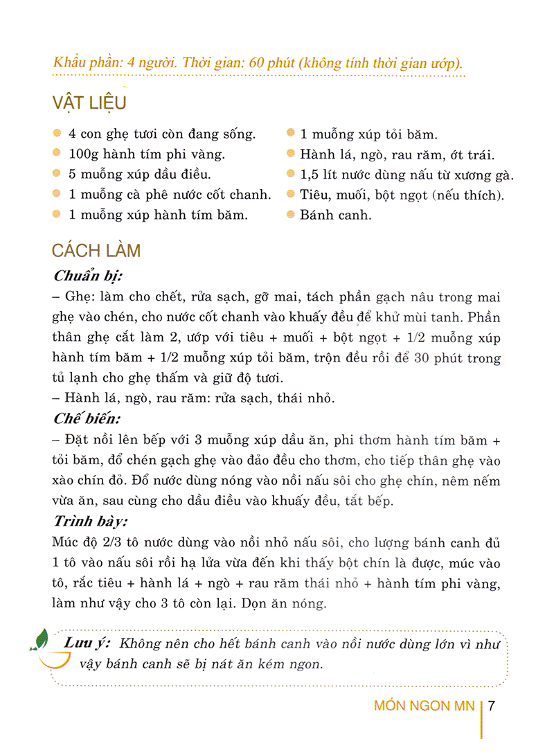 Món Ngon Miền Nam PDF Món Ngon Miền Nam PDF