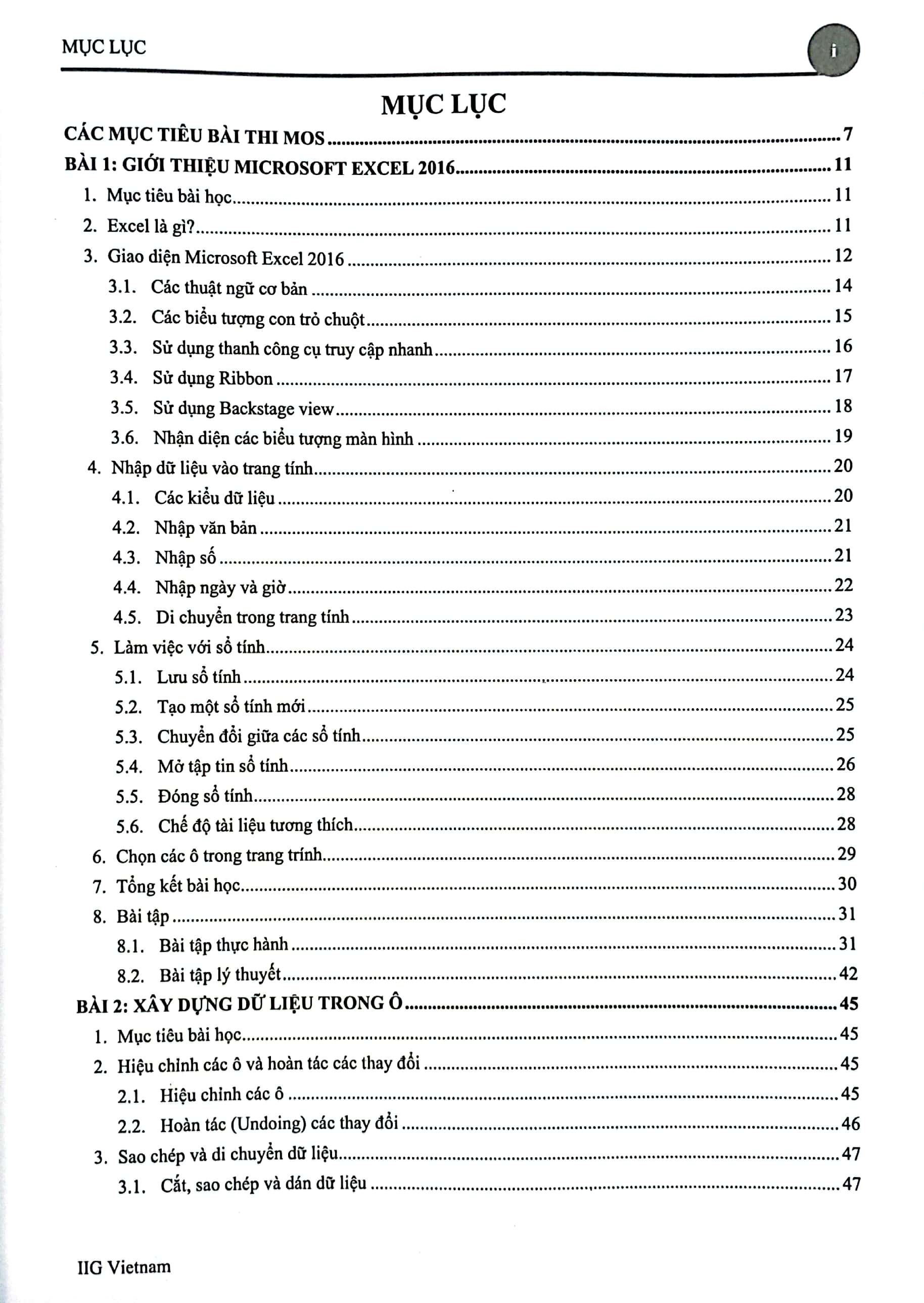Microsoft Excel 2016 PDF đọc ebook online, epub online, nghe sách nói audio miễn phí.