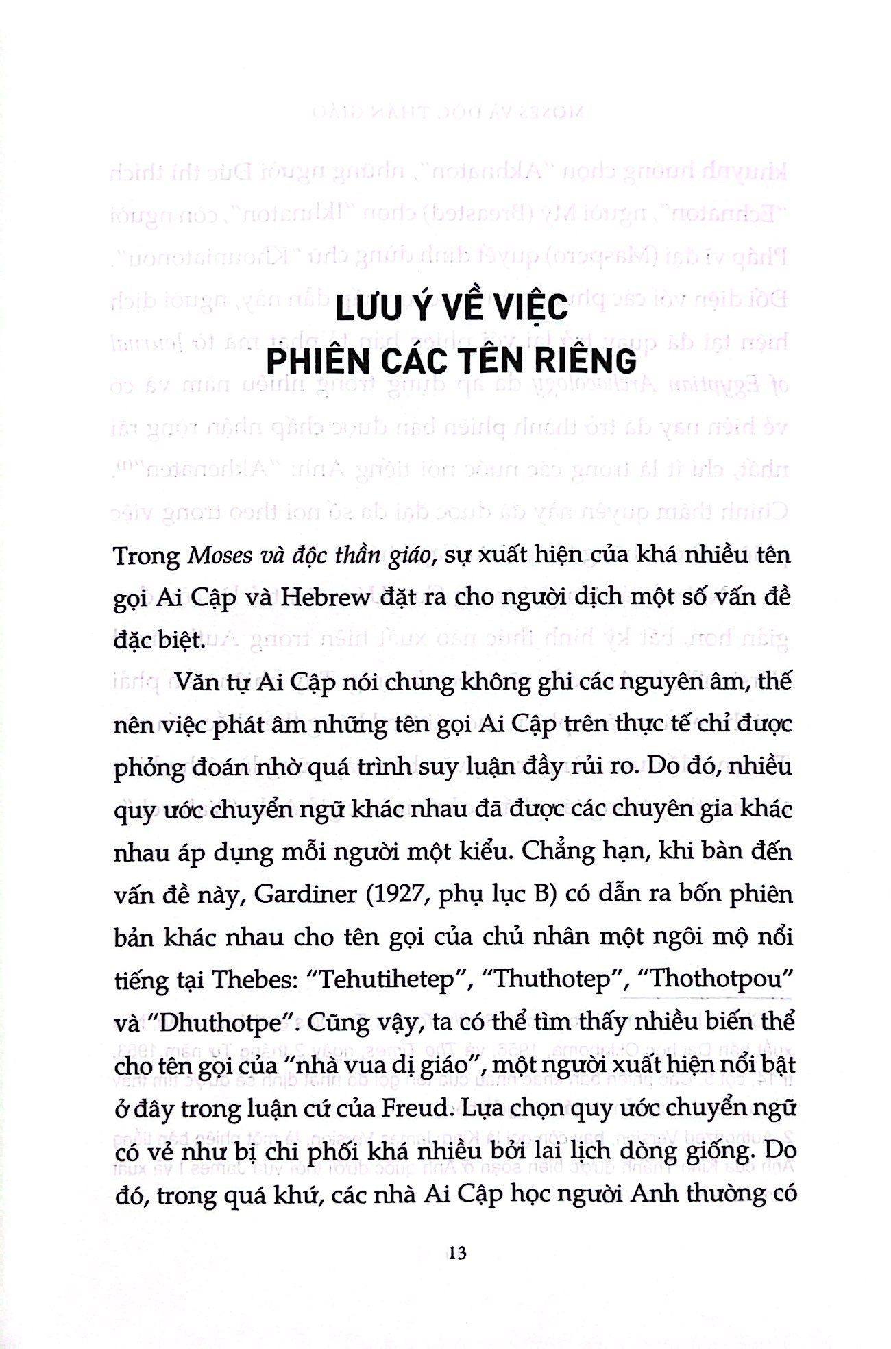 Moses Và Độc Thần Giáo PDF Moses Và Độc Thần Giáo PDF
