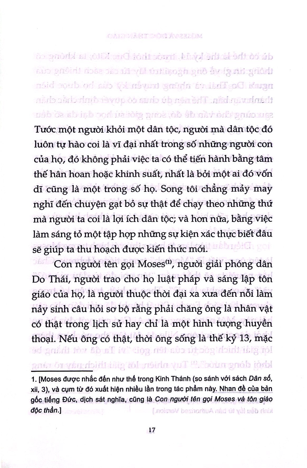 Moses Và Độc Thần Giáo PDF Moses Và Độc Thần Giáo PDF