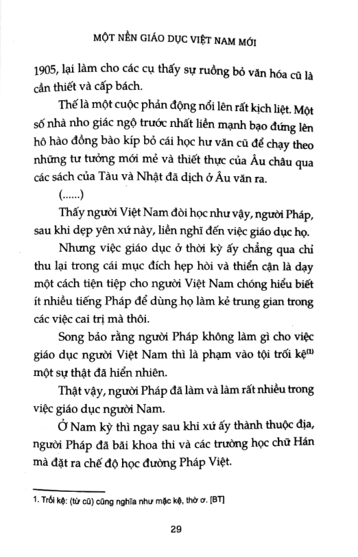 Một Nền Giáo Dục Việt Nam Mới PDF