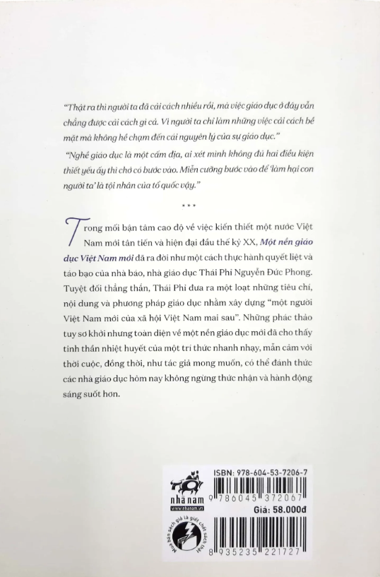 Một Nền Giáo Dục Việt Nam Mới PDF