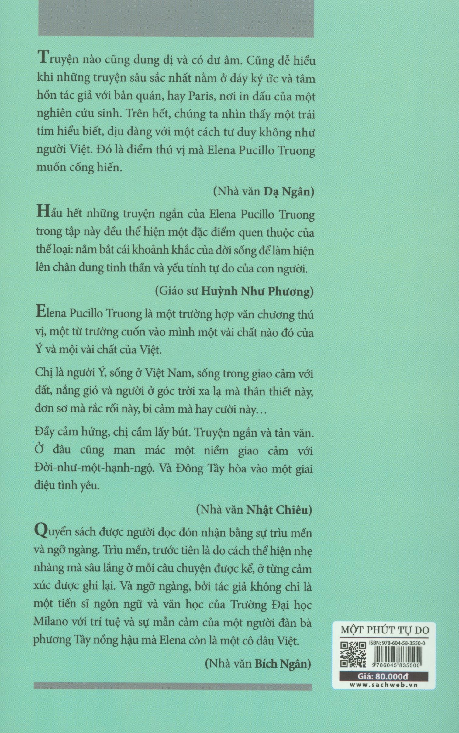 Tải sách Một Phút Tự Do PDF đọc ebook online, epub online, nghe sách nói audio miễn phí.