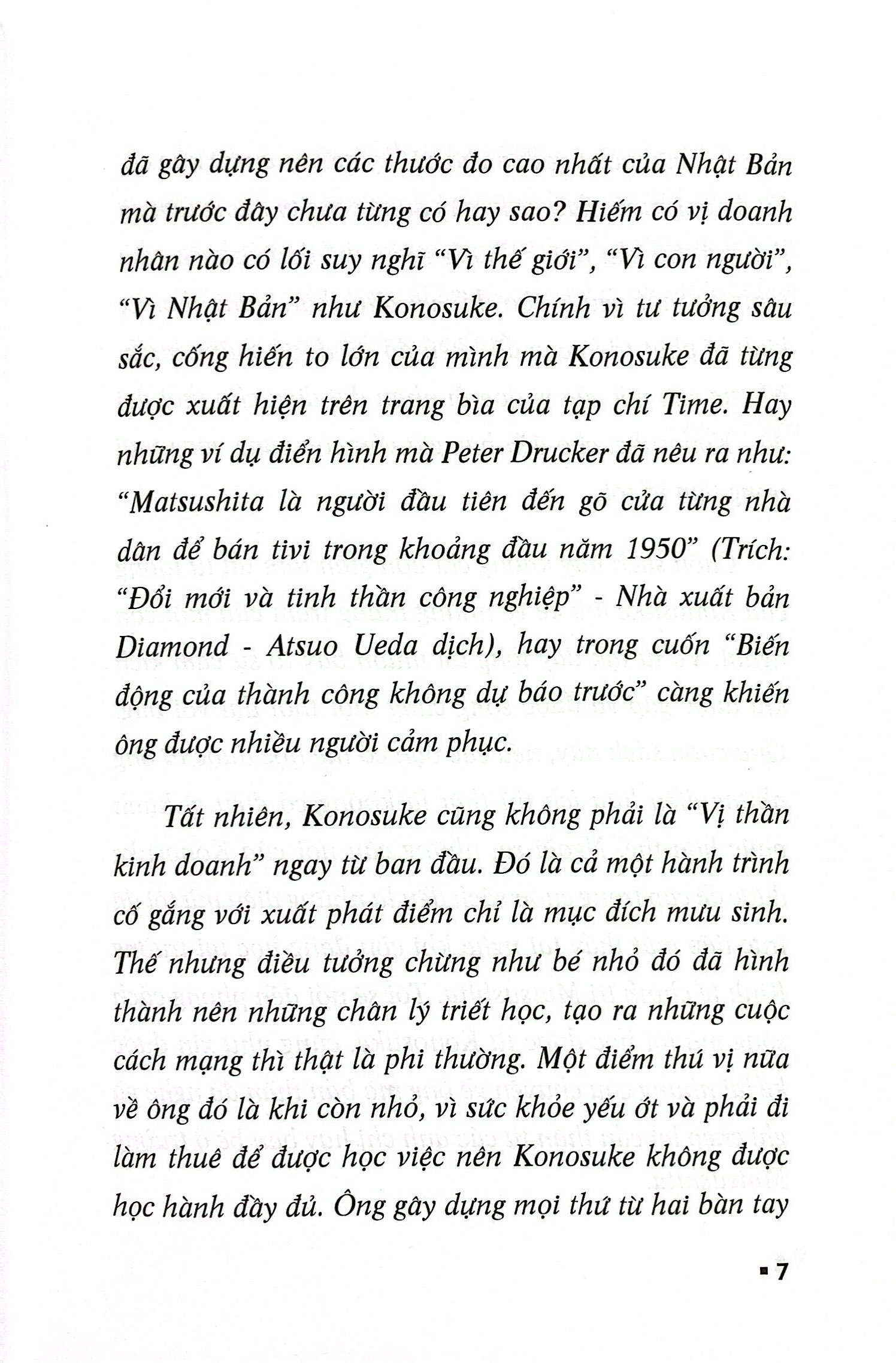 Một Phút Với Konosuke Matsushita PDF Một Phút Với Konosuke Matsushita PDF