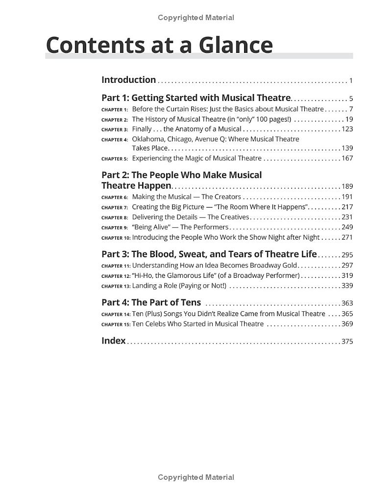 Musical Theatre For Dummies PDF đọc ebook online, epub online, nghe sách nói audio miễn phí.