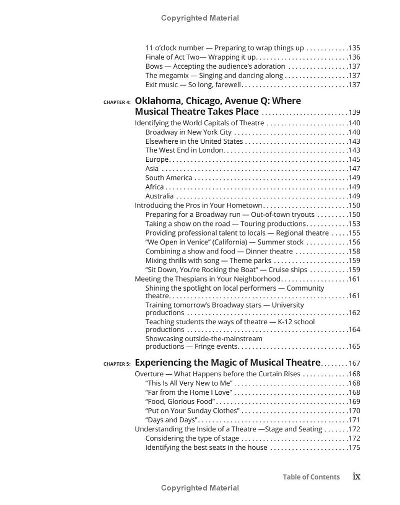 Musical Theatre For Dummies PDF đọc ebook online, epub online, nghe sách nói audio miễn phí.