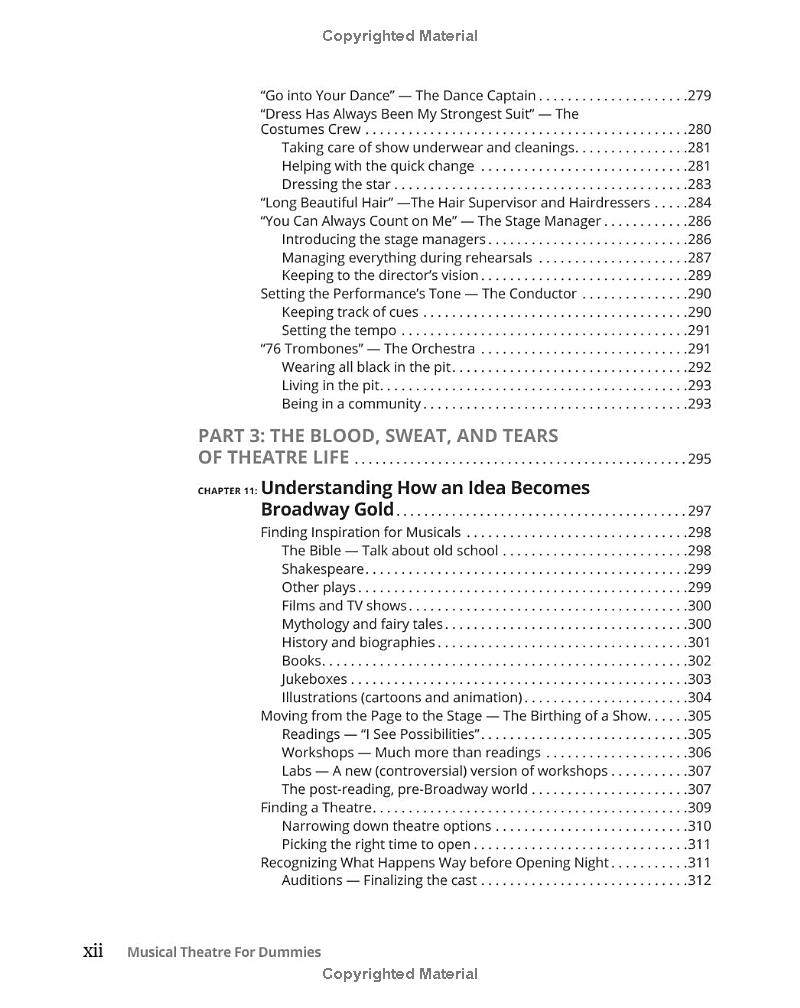 Musical Theatre For Dummies PDF đọc ebook online, epub online, nghe sách nói audio miễn phí.