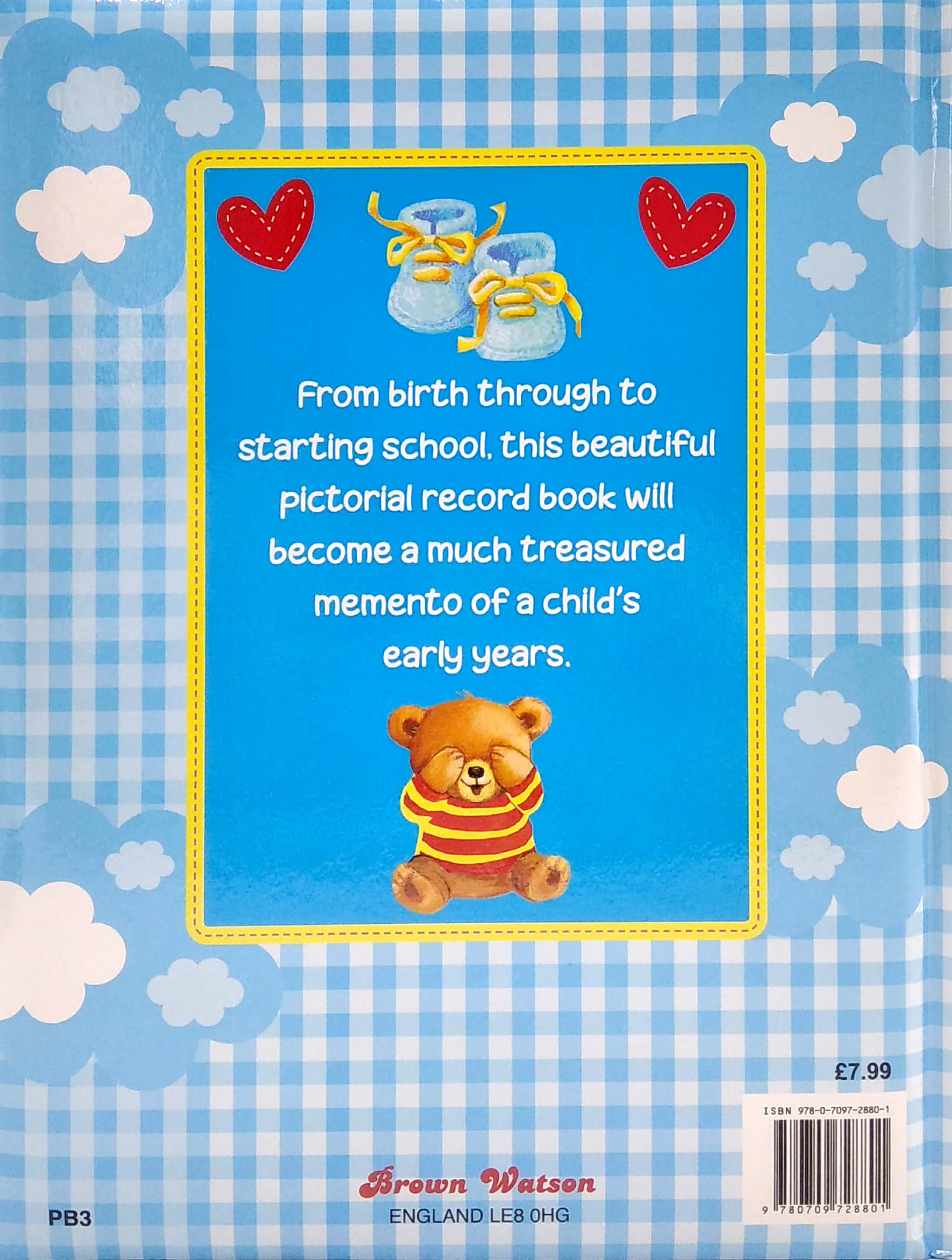 My Baby Book A First Five Year Diary (Blue)